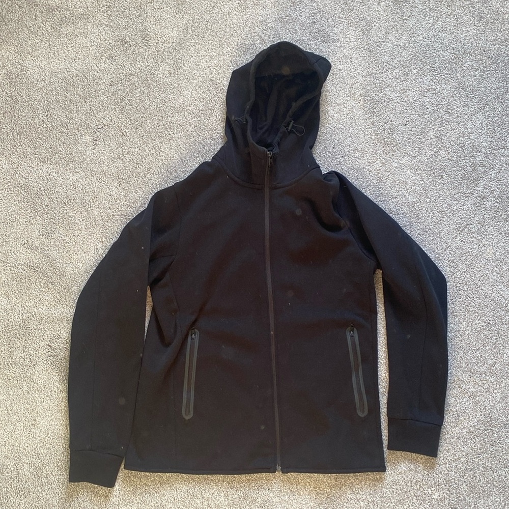 Uniqlo Dry Stretch Sweat Full-Zip Long-Sleeve Hoodie